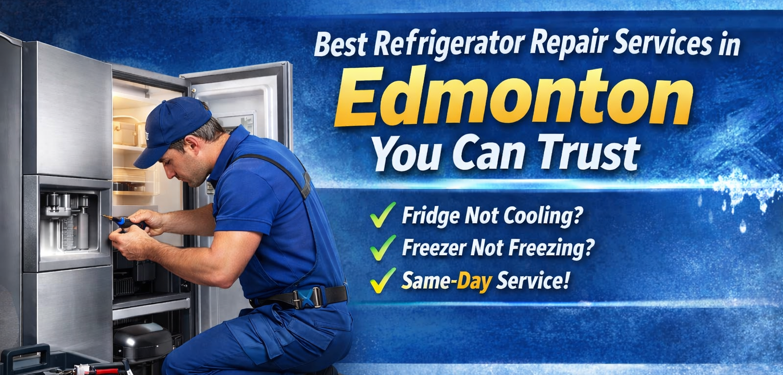 Best Refrigerator Repair Services in Edmonton You Can Trust